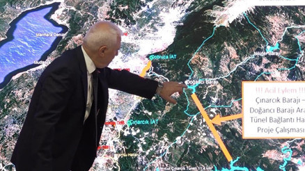 Bir ilin 6 günlük suyu kaldı Kritik uyarı yapıldı: Bugün baypas hattı devrede Bir ilin 6 günlük suyu kaldı Kritik uyarı yapıldı: Bugün baypas hattı devrede