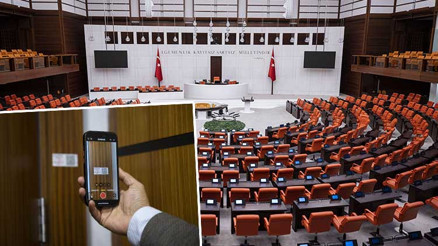 TBMMde hijyen için karekod takip sistemi kuruldu