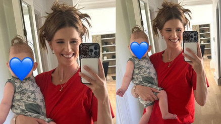 Oğlumun tatlı yüzüne bir mavi kalp... İlk doğum gününe iki ay kaldı