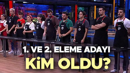 MASTERCHEF 1. VE 2. ELEME ADAYI BELLİ OLDU (29 Eylül 2025 Pazartesi) Dün akşam son bölümde MasterChef eleme adayı kim oldu, potaya kim gitti, dokunulmazlık oyununu hangi takım kazandı İşte MasterChefte haftanın eleme adayları