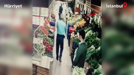 Evcil hayvanıyla alışveriş yapan kadına yumruklu saldırı