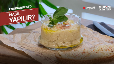 Enginar pesto nasıl yapılır | Mucize Lezzetler
