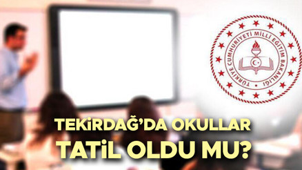 Tekirdağda bugün (3 Ekim 2025 Cuma) okullar tatil mi son dakika | Bugün okul var mı, Tekirdağda okullar tatil edildi mi Valilikten önemli açıklama Tekirdağda bugün (3 Ekim 2025 Cuma) okullar tatil mi son dakika | Bugün okul var mı, Tekirdağda okullar tatil edildi mi Valilikten önemli açıklama