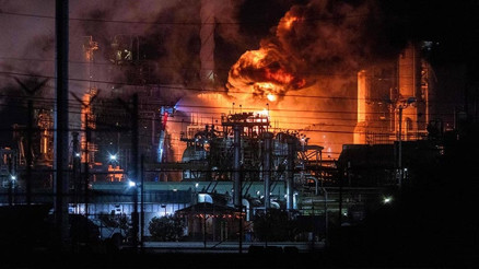 Chevron rafinerisinde korkutan patlama
