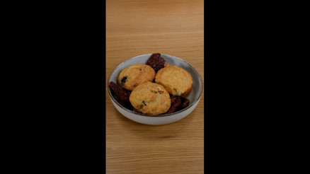 Tuzlu kahvaltılık muffin