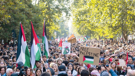 Dünya Sumud filosu için ayakta