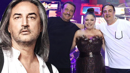 İzel sahneyi terk etti, Ercan’la mal gibi kaldık