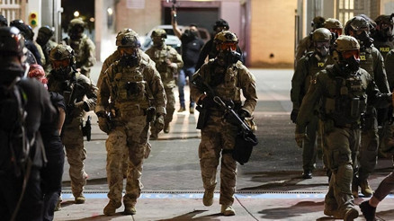 ABDde Ulusal Muhafızlar kente konuşlandırıldı