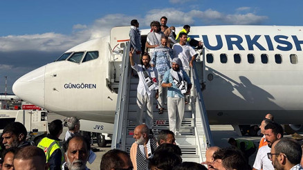 Son dakika... İsrailin alıkoyduğu 36sı Türk 137 aktivisti Türkiye kurtardı Son dakika... İsrailin alıkoyduğu 36sı Türk 137 aktivisti Türkiye kurtardı