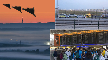 Almanyada dron paniği sürüyor: Münihten sonra şimdi de Frankfurt ve kuzey bölgeleri Litvanyada havalimanı kapatıldı Almanyada dron paniği sürüyor: Münihten sonra şimdi de Frankfurt ve kuzey bölgeleri Litvanyada havalimanı kapatıldı