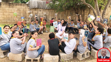 ‘Öğretmenim okulumuza iyilik geldi’