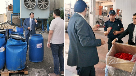 Şehitkamil Belediye Başkanından gıda fabrikasındaki denetimde tepki: Sen bunları kendin yer misin Şehitkamil Belediye Başkanından gıda fabrikasındaki denetimde tepki: Sen bunları kendin yer misin