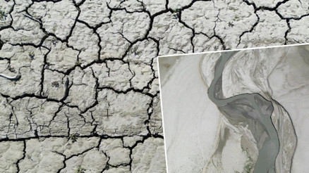 Yıllar önce sular altında kalmıştı Köylüler fırsatı değerlendirip ektiler: Dedelerimizden kalmıştı Yıllar önce sular altında kalmıştı Köylüler fırsatı değerlendirip ektiler: Dedelerimizden kalmıştı