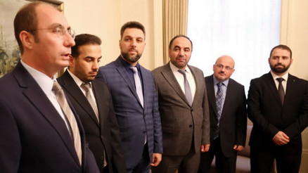 Başkonsolos Şanlı, din hizmetlilerini ağırladı