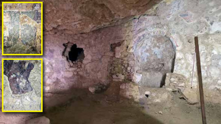 Aziz Pavlus ucuz atlatmış... Defineciler tarihi mağaraya zarar vermiş: Hürriyet tarihi mağaraya girdi Aziz Pavlus ucuz atlatmış... Defineciler tarihi mağaraya zarar vermiş: Hürriyet tarihi mağaraya girdi