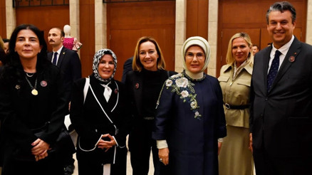 Emine Erdoğan, Gazzeye destek için düzenlenen flamenko gösterisine katıldı