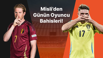 De Bruyne son maçları boş geçmiyor, Gyökeres taraftarı önünde golleri sıralamaya devam ediyor İşte Misli’den günün oyuncu bahisleri De Bruyne son maçları boş geçmiyor, Gyökeres taraftarı önünde golleri sıralamaya devam ediyor İşte Misli’den günün oyuncu bahisleri