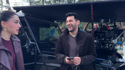 Güller ve Günahlar setinden renkli kareler geldi