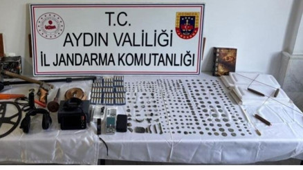 Tarihi eser kaçakçılarına baskın… Binlerce Bizans ve Roma’ya ait tarihi eser ele geçirildi
