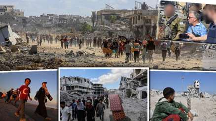 Ateşkes sonrası ilk hamle: ABD heyeti Gazzede.. 500 binden fazla Filistinli kuzeye ulaştı Ateşkes sonrası ilk hamle: ABD heyeti Gazzede.. 500 binden fazla Filistinli kuzeye ulaştı