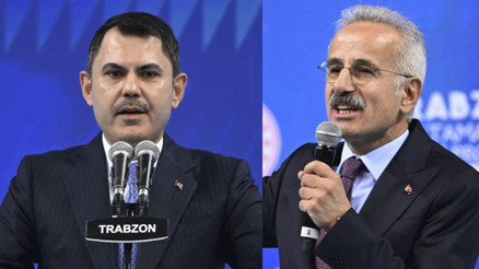 Bakanlar Kurum ve Uraloğlu, Trabzonda Toplu Açılış Törenine katıldı Bakanlar Kurum ve Uraloğlu, Trabzonda Toplu Açılış Törenine katıldı