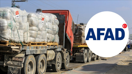 AFADdan Türkiyenin Gazzeye yönelik yardımlarına ilişkin açıklama