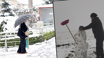 Kar yağışı başladı: Kar kalınlığı 20 santimetreye ulaştı  Hazırlıksız yakalandılar: Bizim için sürpriz oldu
