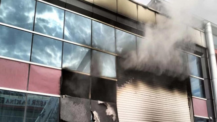 Ankara OSBde korkutan yangın