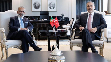 Dışişleri Bakanı Hakan Fidan Portekizli mevkidaşı ile görüştü
