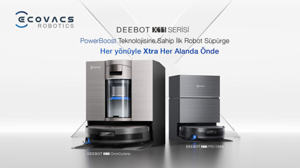 Ecovacs’tan Yeni Nesil Temizlik Deneyimi: DEEBOT X11 Serisi ile Tek Tuşla Konfor ve Derin Temizlik Ecovacs’tan Yeni Nesil Temizlik Deneyimi: DEEBOT X11 Serisi ile Tek Tuşla Konfor ve Derin Temizlik