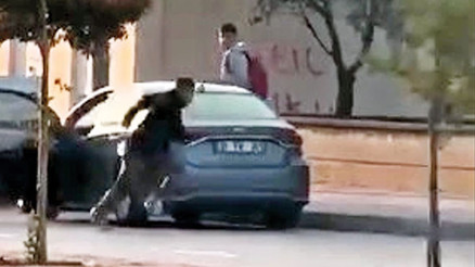 Okul müdürüne kanlı pusu