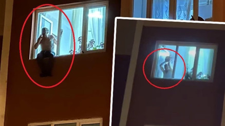 Kayınpederini bıçakladı, 4 saatte ikna edilerek gözaltına alındı