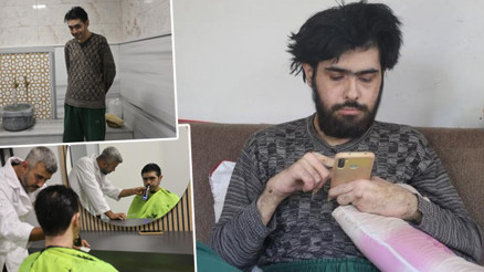 Vali talimatı verdi 3 yılın sonunda ilk defa dışarı çıktı İşte Barışın değişimi | İyileştikten sonra yine tembel gibi takılacağım