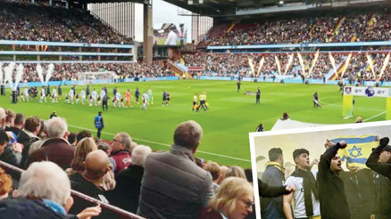 İsrailli taraftarlara Aston Villa-Maccabi maçına yasak geldi