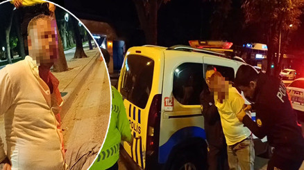 Alkollü sürücü aracını ekiplerin üzerine sürdü Amcam MİTte deyip kurtulmaya çalıştı