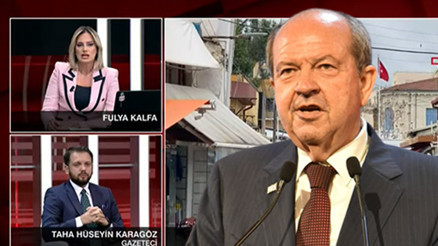 Ersin Tatar CNN Türkte: Türkiye Kıbrıstan çıksın isteniyor