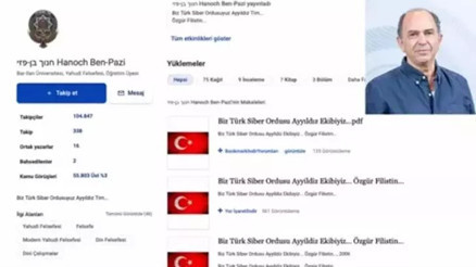 Ayyıldız Tim, İsrailli profesörün hesabını hackledi