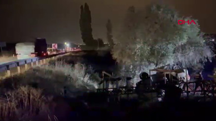 Kayseride feci kaza: 1 ölü, 2 yaralı