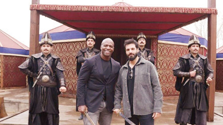 Hollywood yıldızı Türk dizi setinde