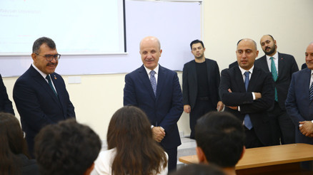 YÖK Başkanı Türkiye-Azerbaycan Üniversitesi’nde