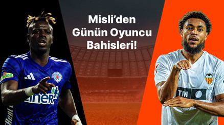 Kasımpaşanın deplasman golcüsü Habib Gueye Valencia maçlarında Danjuma imzası... İşte Misli’den günün oyuncu bahisleri