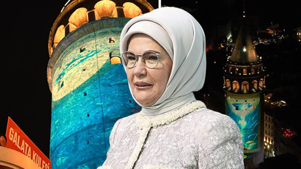 Emine Erdoğan: Galata Kulesi, Sıfır Atık ruhuyla sürdürülebilir yarınlara ışık tutuyor Emine Erdoğan: Galata Kulesi, Sıfır Atık ruhuyla sürdürülebilir yarınlara ışık tutuyor