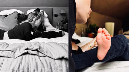 İlk fotoğrafları gururlu baba paylaştı... Ünlü oyuncu anne oldu