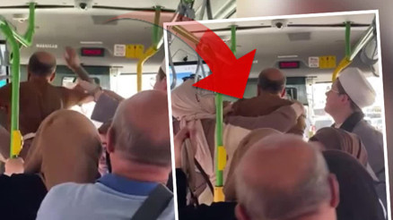 Hem suçlu hem güçlü Arsız yolcudan yumruklu saldırı Hem suçlu hem güçlü Arsız yolcudan yumruklu saldırı