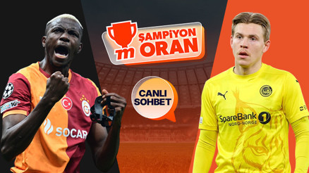 Galatasaray, Şampiyonlar Liginde Bodo/Glimti ağırlıyor Maçın heyecanı canlı sohbet ve Şampiyon Oranlar ile Mislide