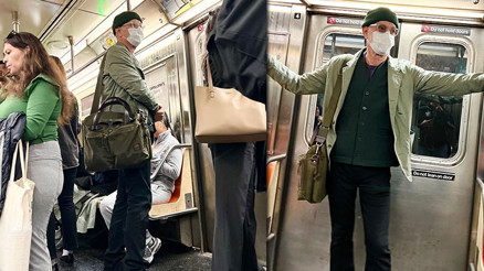 Bankada milyon dolarları var ama toplu taşımaya biniyor… Metroda ünlü alarmı