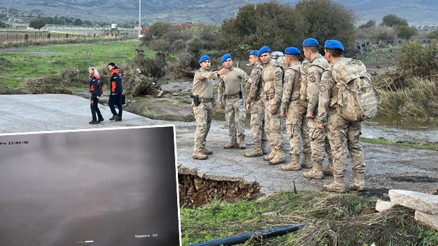 Foçada yaşanan selin yeni görüntüleri ortaya çıktı Kaybolan vatandaşın yardım istediği kişi o anları anlattı