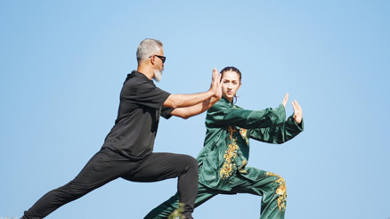 Salon bulamasa da dünya 3’üncüsü oldu... Parkta bahçede ‘Tai Chi’