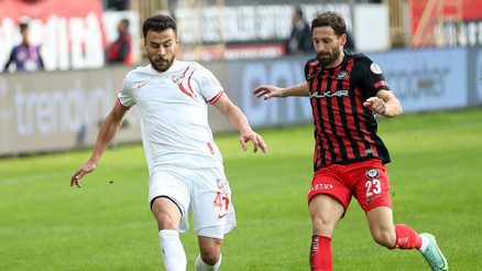 Çorumda puanlar paylaşıldı