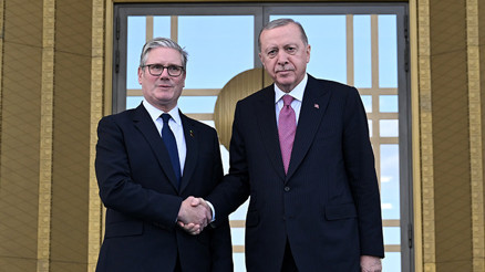 İngiltere Başbakanı Starmer Ankarada | Cumhurbaşkanı Erdoğan resmi törenle karşıladı